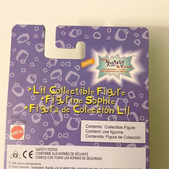 Vintage 1998 The Rugrats Movie Lil Collectible Nickelodeon Mattel Figure - Picture 6 of 12